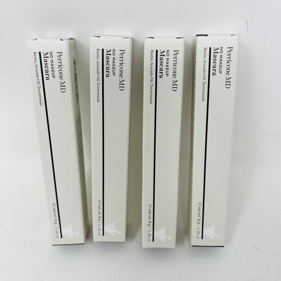4 X Perricone MD No Makeup Mascara Soft Black 8.4ml 0.28 fl oz New Box $35 - Picture 1 of 9